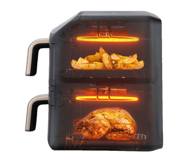 Cosori Air Fryer TurboTower Compact high-gloss kosz ceramiczny 8,6L - 1603344 - zdjęcie 9